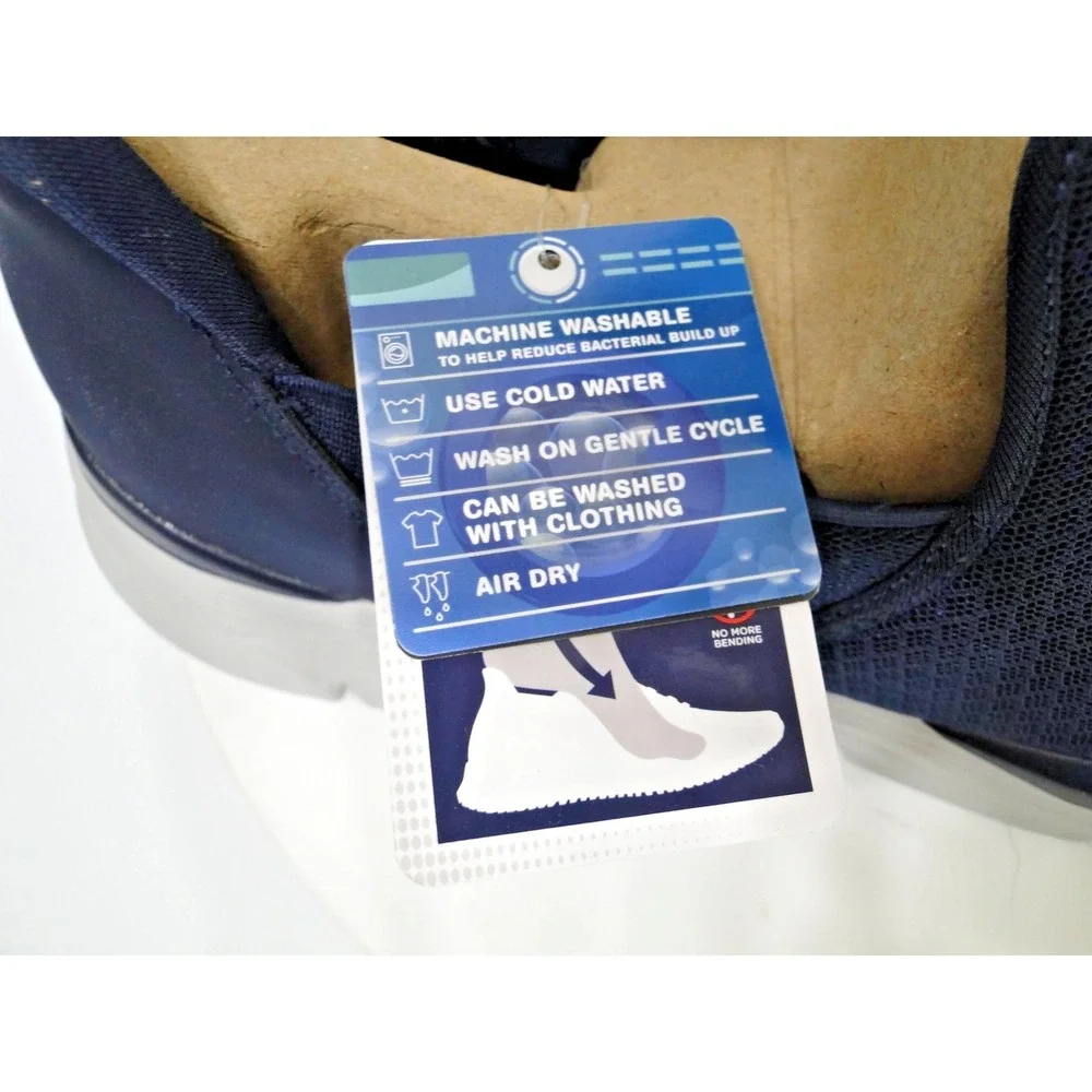 Skechers Equalizer Swift Fit Mens 13 Navy NEW in box Hands Free Slip‎ On 16997S